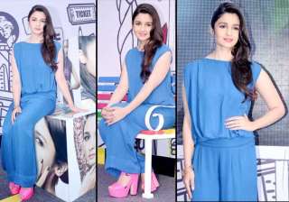 alia bhatt spotted at the launch of new range of... alia bhatt spotted at the launch of new range of...