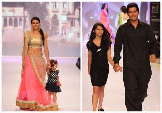 television stars with their kids walk the ramp... television stars with their kids walk the ramp...