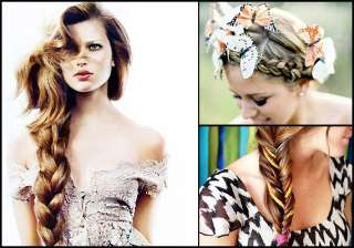 tangled braid hair to stay warm see pics - India... tangled braid hair to stay warm see pics - India...