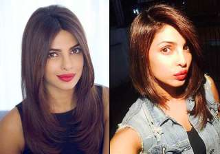 priyanka chopra dons short hair follows sonakshi... priyanka chopra dons short hair follows sonakshi...