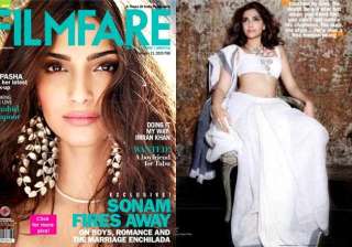 sonam kapoor looks serene on filmfare cover see... sonam kapoor looks serene on filmfare cover see...