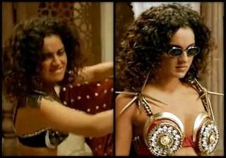 kangana ranaut dons metallic studded bras in... kangana ranaut dons metallic studded bras in...
