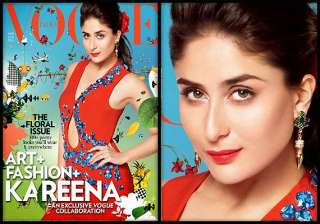 kareena kapoor looks dewy fresh on vogue s cover... kareena kapoor looks dewy fresh on vogue s cover...