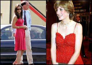 stunning kate middleton copies late mother in law... stunning kate middleton copies late mother in law...