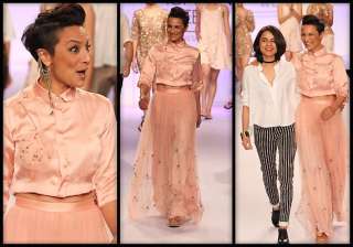 lakme fashion week 2014 adhuna akhtar turns... lakme fashion week 2014 adhuna akhtar turns...