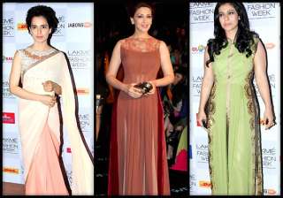 lakme fashion week 2014 kajol kangana sonali... lakme fashion week 2014 kajol kangana sonali...