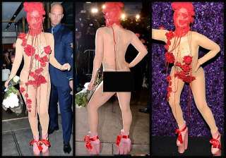 lady gaga dons a sheer nude dress for her 28th... lady gaga dons a sheer nude dress for her 28th...