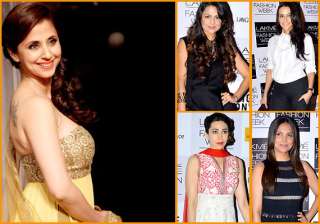 karishma kajol urmila sizzle at manish malhotra s... karishma kajol urmila sizzle at manish malhotra s...