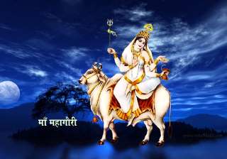 navratari special day 8 jai maa mahagauri - India... navratari special day 8 jai maa mahagauri - India...