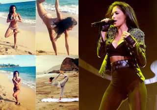 nicole scherzinger yoga exercise my musical... nicole scherzinger yoga exercise my musical...