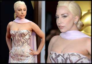 oscars 2014 lady gaga sports indian style at red... oscars 2014 lady gaga sports indian style at red...