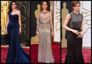 oscars 2014 angelina emma sandra look regal on... oscars 2014 angelina emma sandra look regal on...