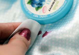 quick ways to remove nail polish stains - India TV quick ways to remove nail polish stains - India TV