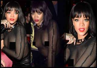 rihanna s dress that made heads turn see pics -... rihanna s dress that made heads turn see pics -...