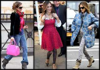 sarah jessica parker gets style inspiration from... sarah jessica parker gets style inspiration from...