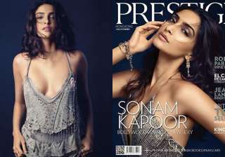 sonam kapoor goes bold flaunts cleavage for... sonam kapoor goes bold flaunts cleavage for...