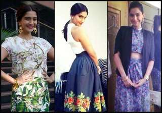 sonam dazzles in vintage looks for bewkoofian... sonam dazzles in vintage looks for bewkoofian...