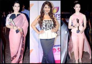 alia kajol madhuri in stupendous avatar at stree... alia kajol madhuri in stupendous avatar at stree...