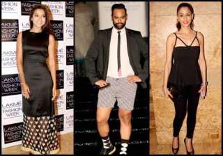 lakme fashion week 2014 gauhar andy shilpa at... lakme fashion week 2014 gauhar andy shilpa at...
