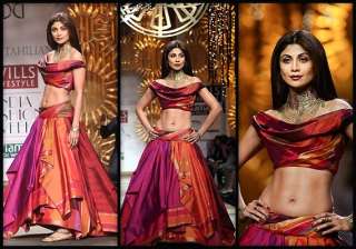 wifw aw 2014 shilpa shetty adds glamour to... wifw aw 2014 shilpa shetty adds glamour to...