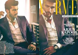 arjun kapoor raises heat covers verve magazine... arjun kapoor raises heat covers verve magazine...