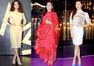 fashion report rani mukerji peps up in red alia... fashion report rani mukerji peps up in red alia...