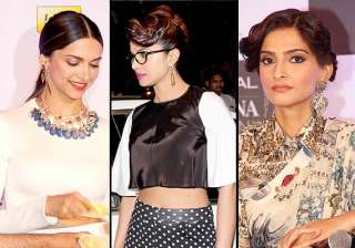 deepika priyanka sonam sports chic chandelier... deepika priyanka sonam sports chic chandelier...