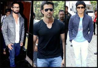 hrithik farhan shahid spread their charm at iifa... hrithik farhan shahid spread their charm at iifa...