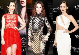 lily collins love of fashion comes from her... lily collins love of fashion comes from her...