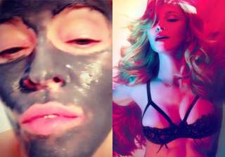 madonna s youthful looks thanks to clay face mask... madonna s youthful looks thanks to clay face mask...