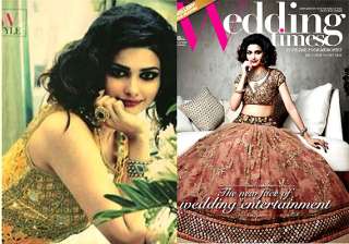 prachi desai sparkles as bride on the cover of... prachi desai sparkles as bride on the cover of...
