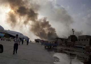 militants attack asf camp at pakistan s karachi... militants attack asf camp at pakistan s karachi...