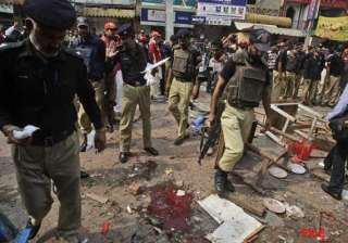 bombing in volatile southwest pakistan kills 10 -... bombing in volatile southwest pakistan kills 10 -...