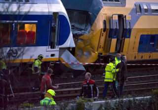 dutch trains collide dozens injured - India TV dutch trains collide dozens injured - India TV