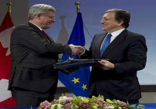 eu canada strike free trade deal - India TV eu canada strike free trade deal - India TV