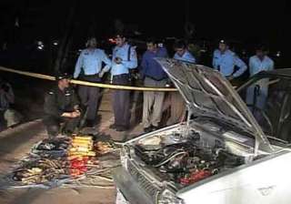 explosives laden vehicle seized in pakistan -... explosives laden vehicle seized in pakistan -...