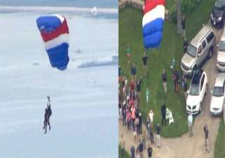 former us president george bush skydives on 90th... former us president george bush skydives on 90th...