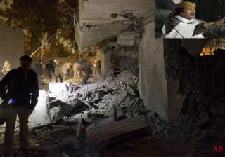 gaddafi s youngest son 3 grandchildren killed in... gaddafi s youngest son 3 grandchildren killed in...