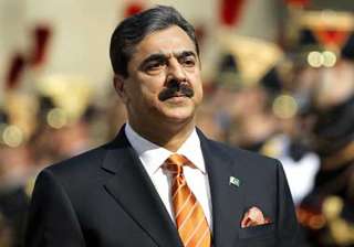gilani in no mood to tone down battle with... gilani in no mood to tone down battle with...