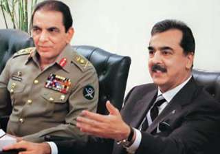 gilani kayani to come face to face today - India... gilani kayani to come face to face today - India...