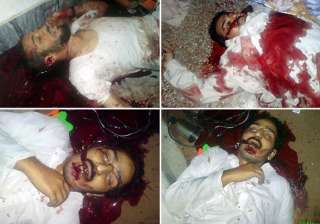 graphic photos of three dead men in osama mansion... graphic photos of three dead men in osama mansion...