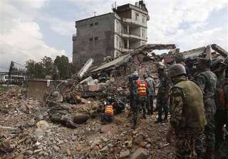 66 lakh people affected in nepal earthquake... 66 lakh people affected in nepal earthquake...