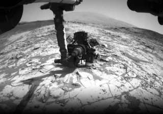curiosity set to drill into crystal rich rock on... curiosity set to drill into crystal rich rock on...