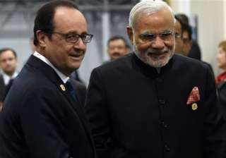 pm modi gifts tree of life painting to french... pm modi gifts tree of life painting to french...