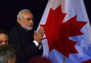 modi s visit to canada generated business worth... modi s visit to canada generated business worth...