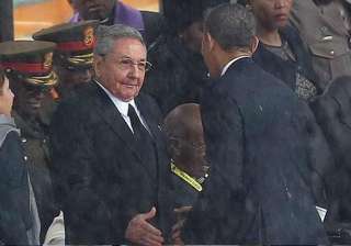 us president obama and his cuban counterpart raul... us president obama and his cuban counterpart raul...