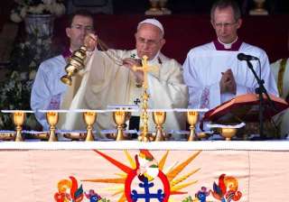 pope canonises indian origin missionary as sri... pope canonises indian origin missionary as sri...