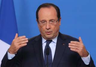 hollande says sanctions on russia should be... hollande says sanctions on russia should be...