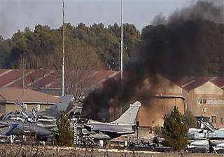 spain 10 dead 21 hurt in crash of greek f 16 jet... spain 10 dead 21 hurt in crash of greek f 16 jet...