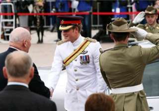 british prince harry arrives in australia to... british prince harry arrives in australia to...